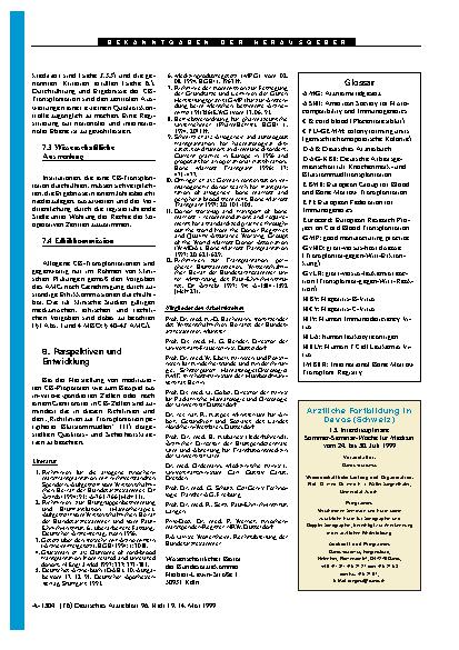 Vorschauseite 1: Ärztliche Fortbildung in Davos (Schweiz)