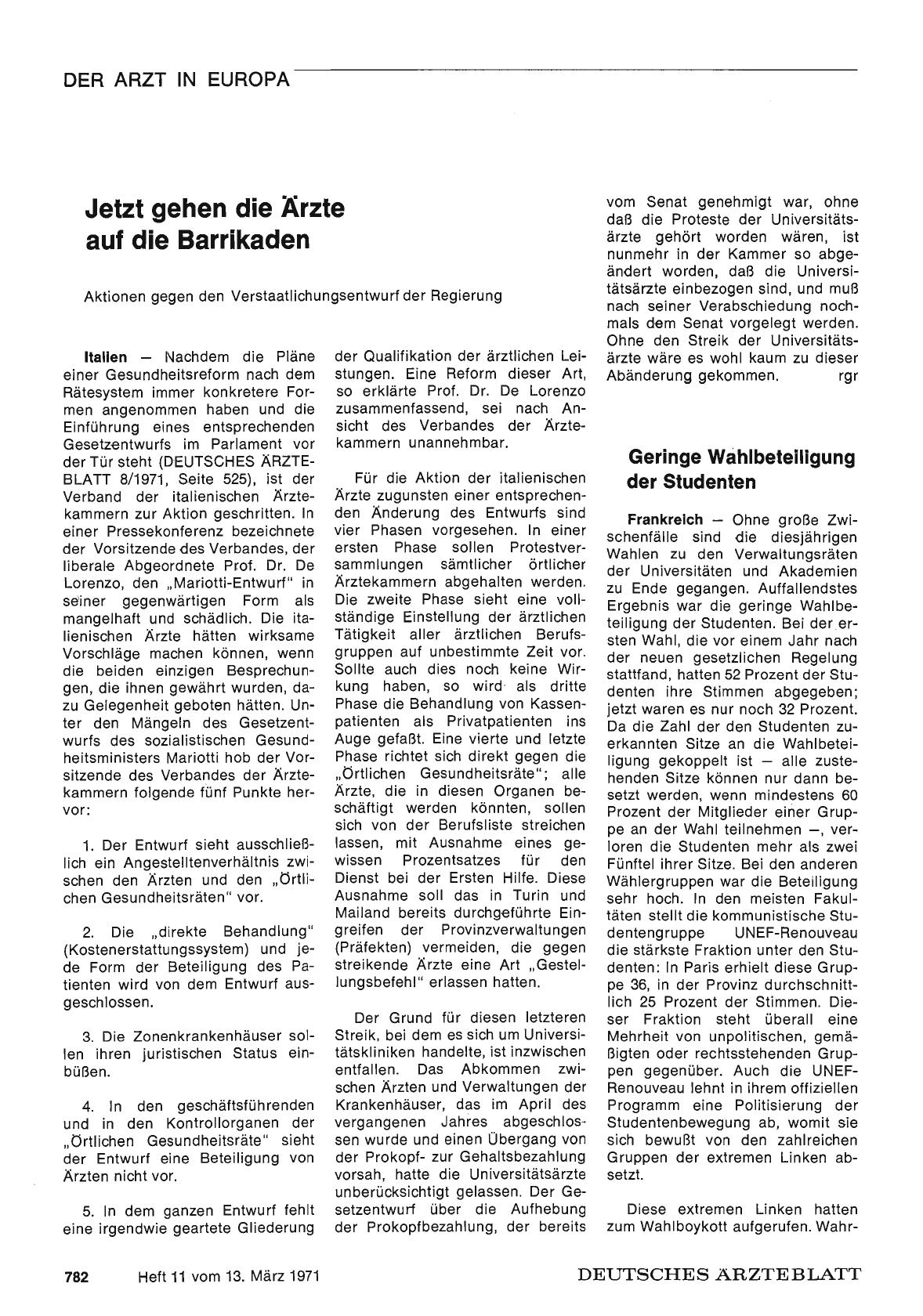Vorschauseite 1: Geringe Wahlbeteiligung der Studenten