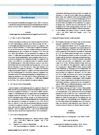 Vorschauseite 1: Bekanntmachungen