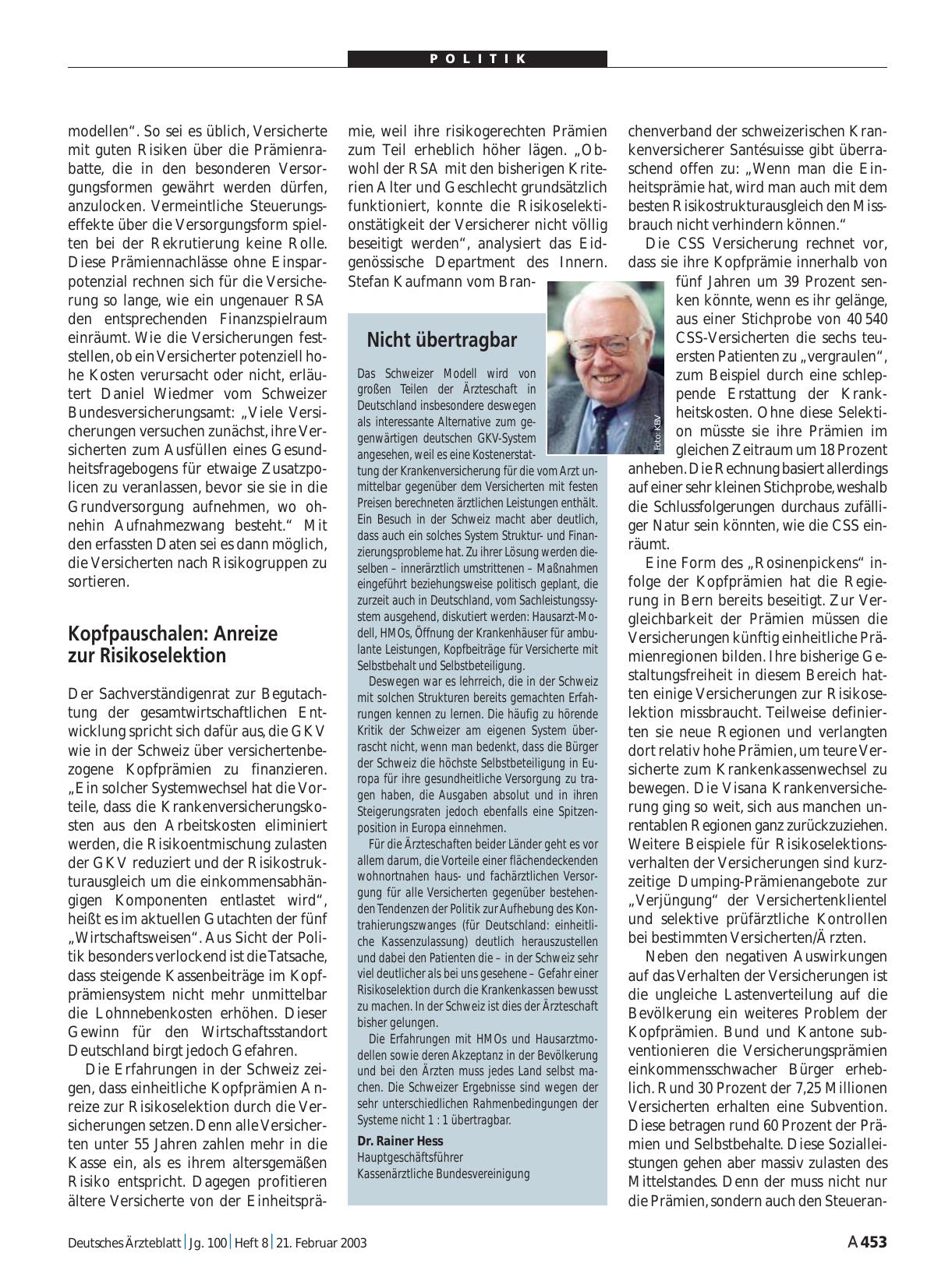 Vorschauseite 1: Nicht übertragbar
