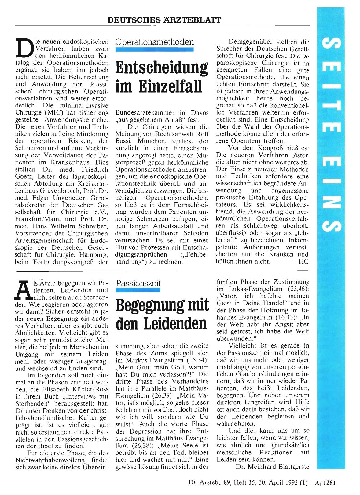 Vorschauseite 1: Operationsmethoden: Entscheidung im Einzelfall
