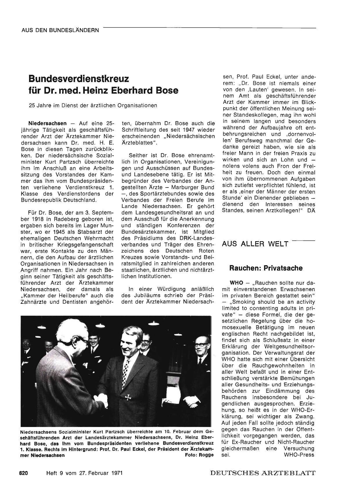 Vorschauseite 1: Rauchen: Privatsache