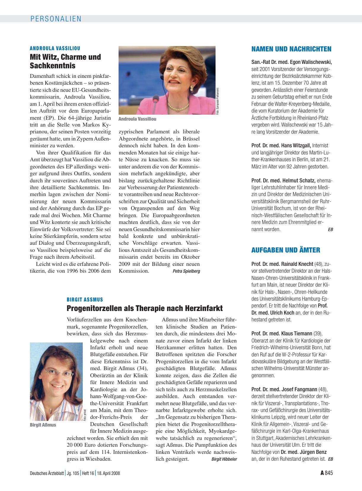 Vorschauseite 1: Aufgaben und Ämter