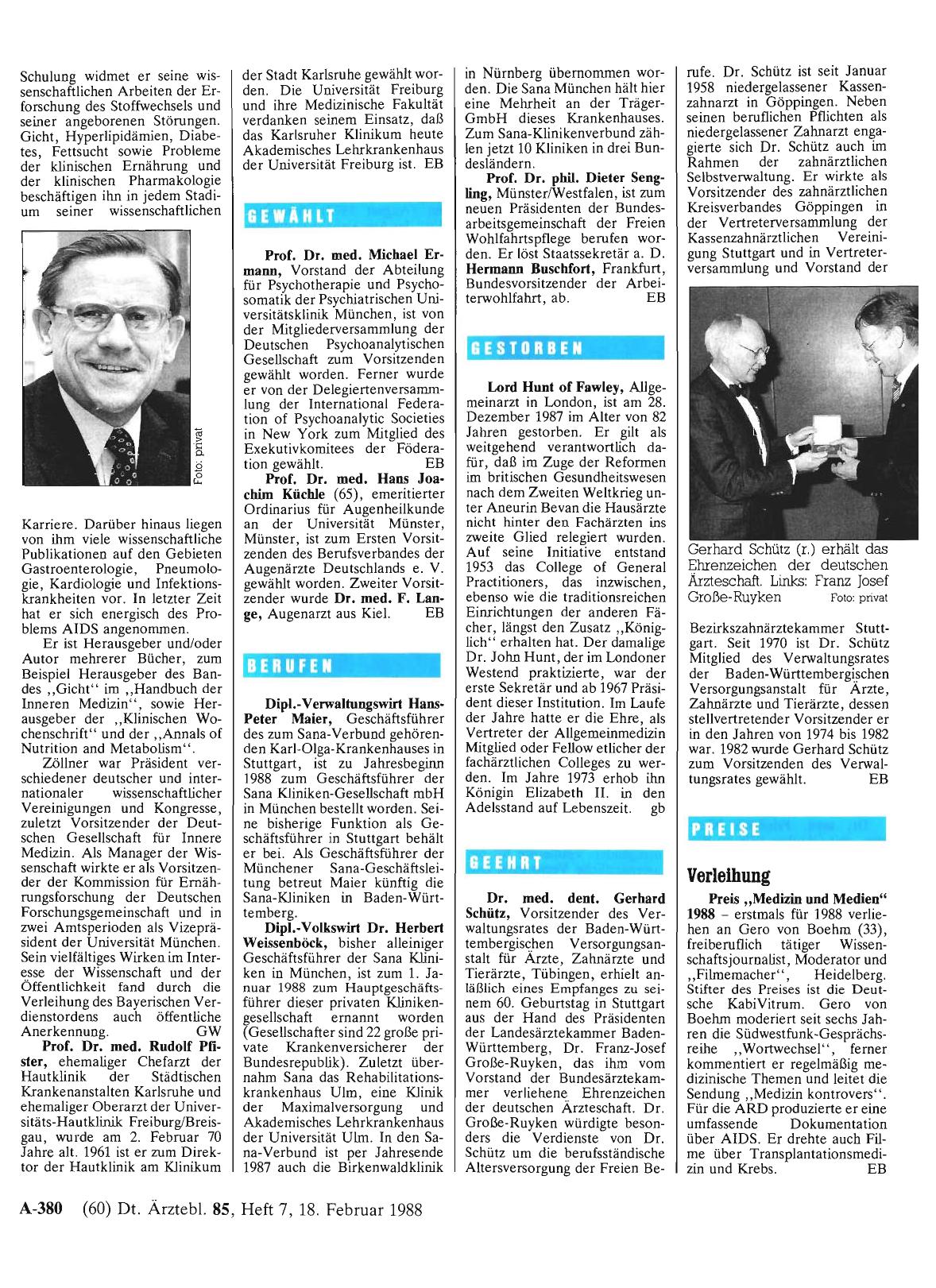 Vorschauseite 1: Preise