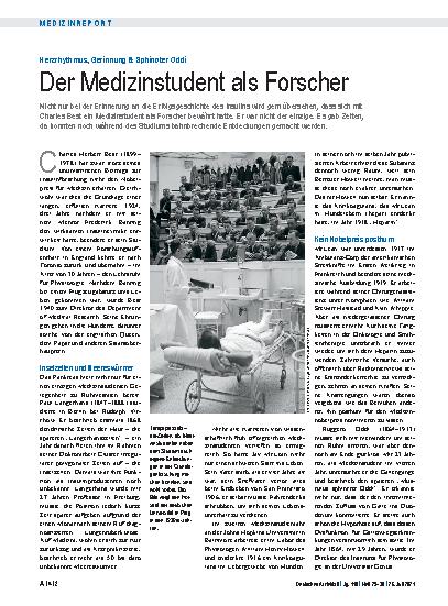 Vorschauseite 1: Herzrhythmus, Gerinnung & Sphincter Oddi: Der Medizinstudent als Forscher