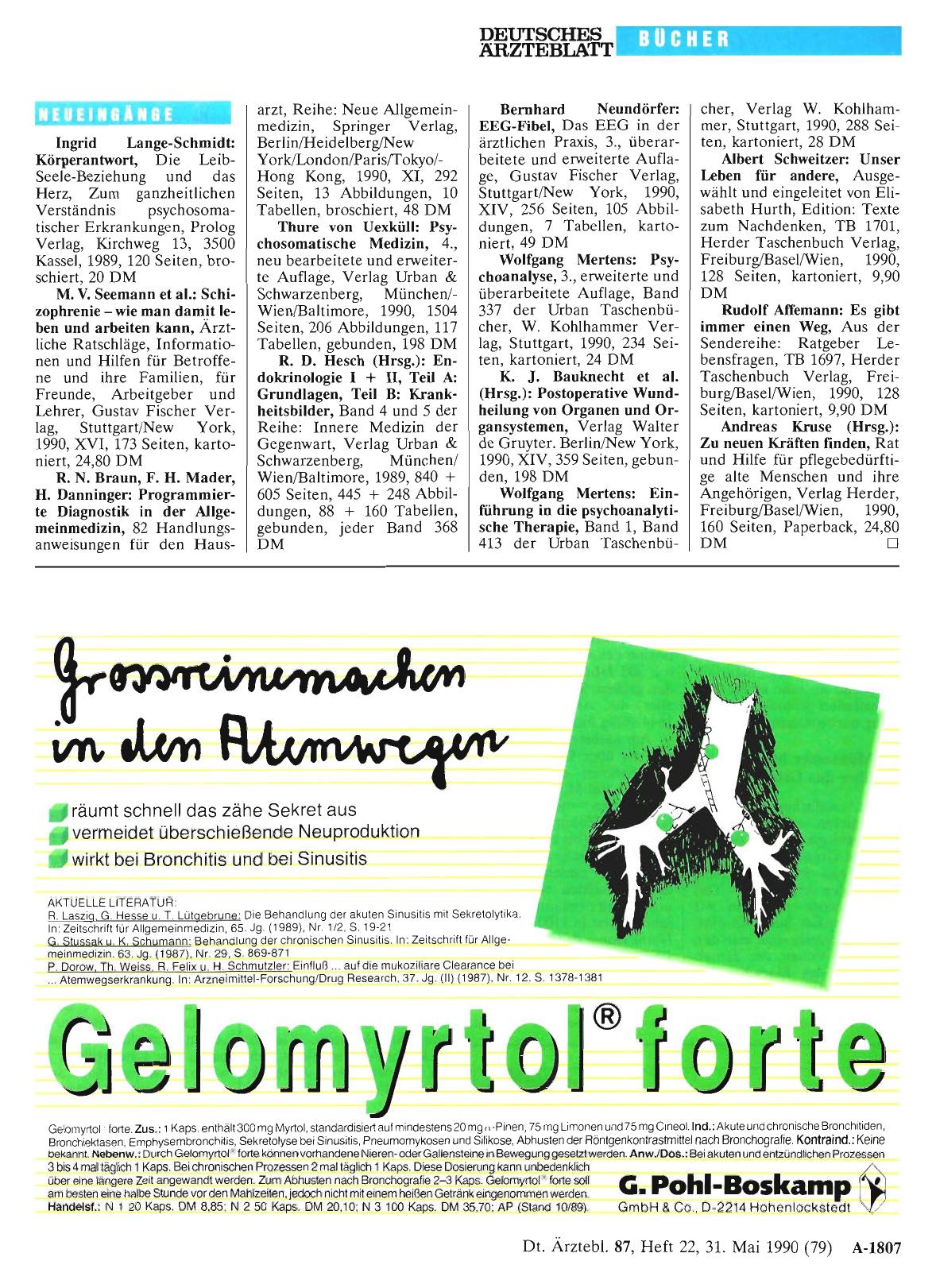 Vorschauseite 1: Neueingänge