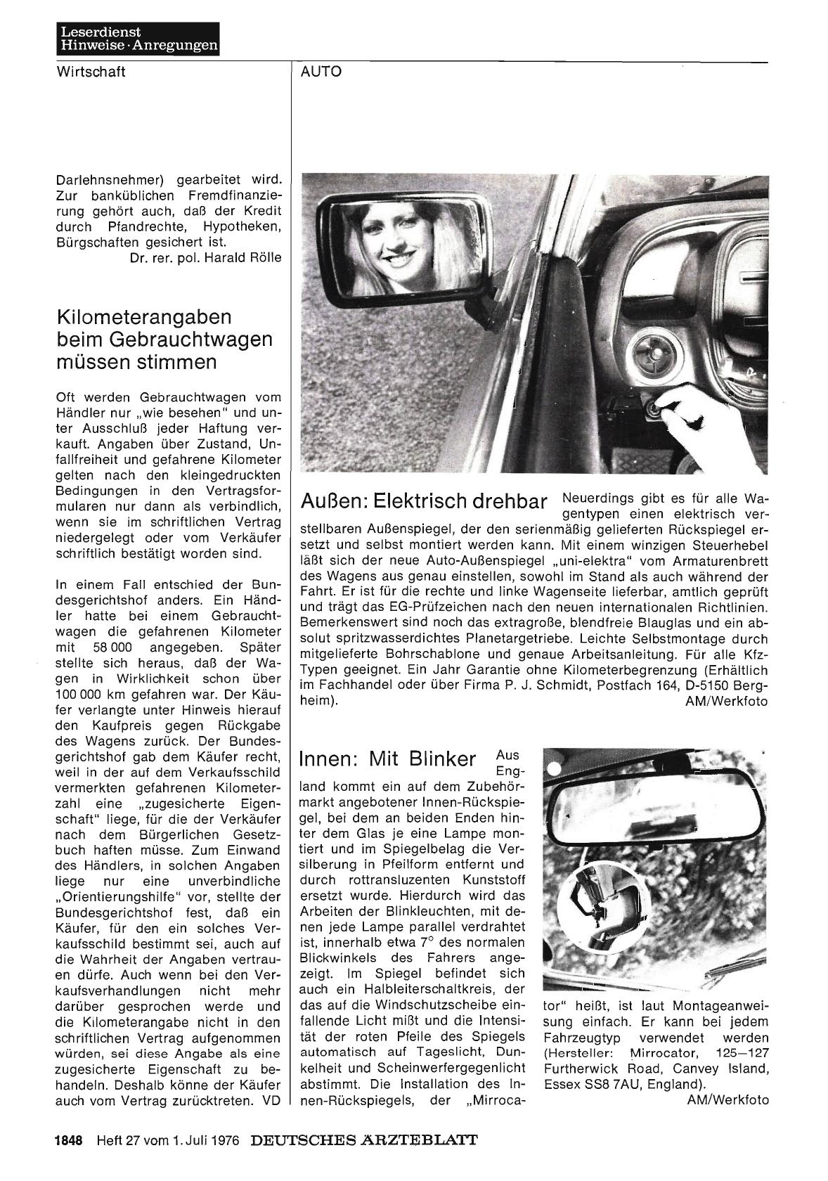 Vorschauseite 1: Kilometerangaben beim Gebrauchtwagen müssen stimmen