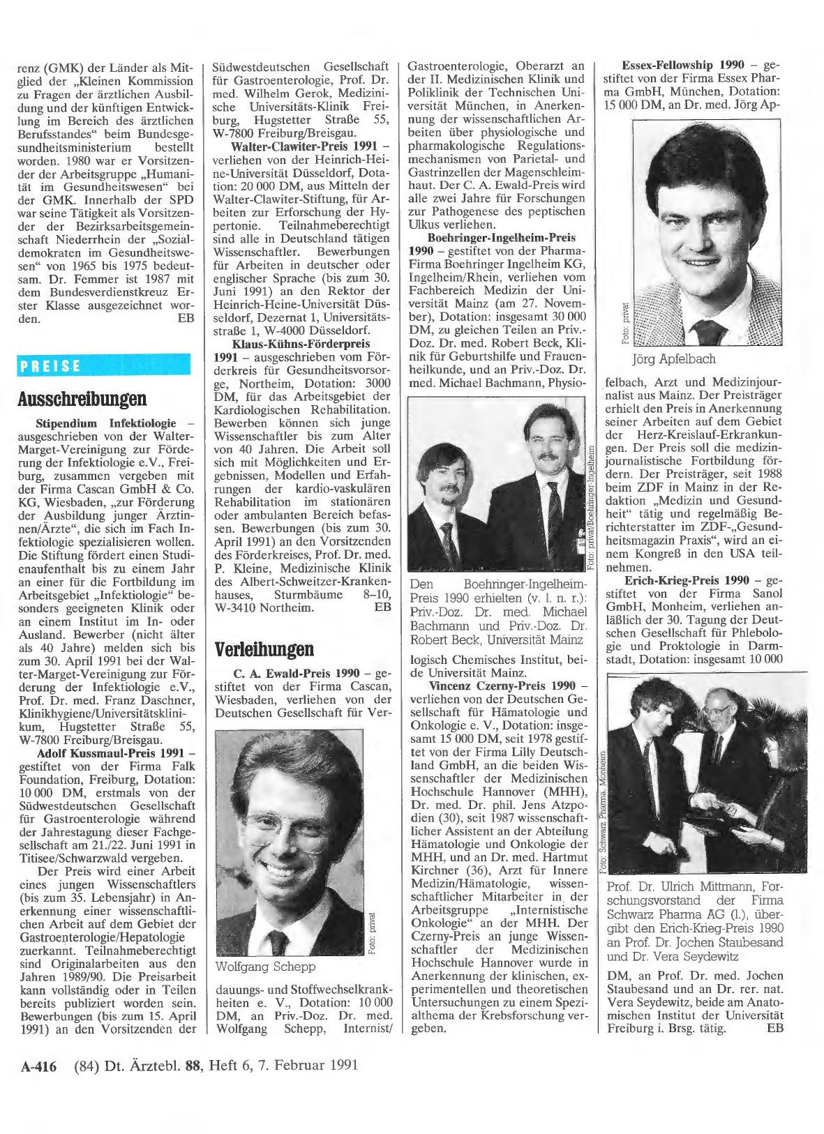 Vorschauseite 1: Preise
