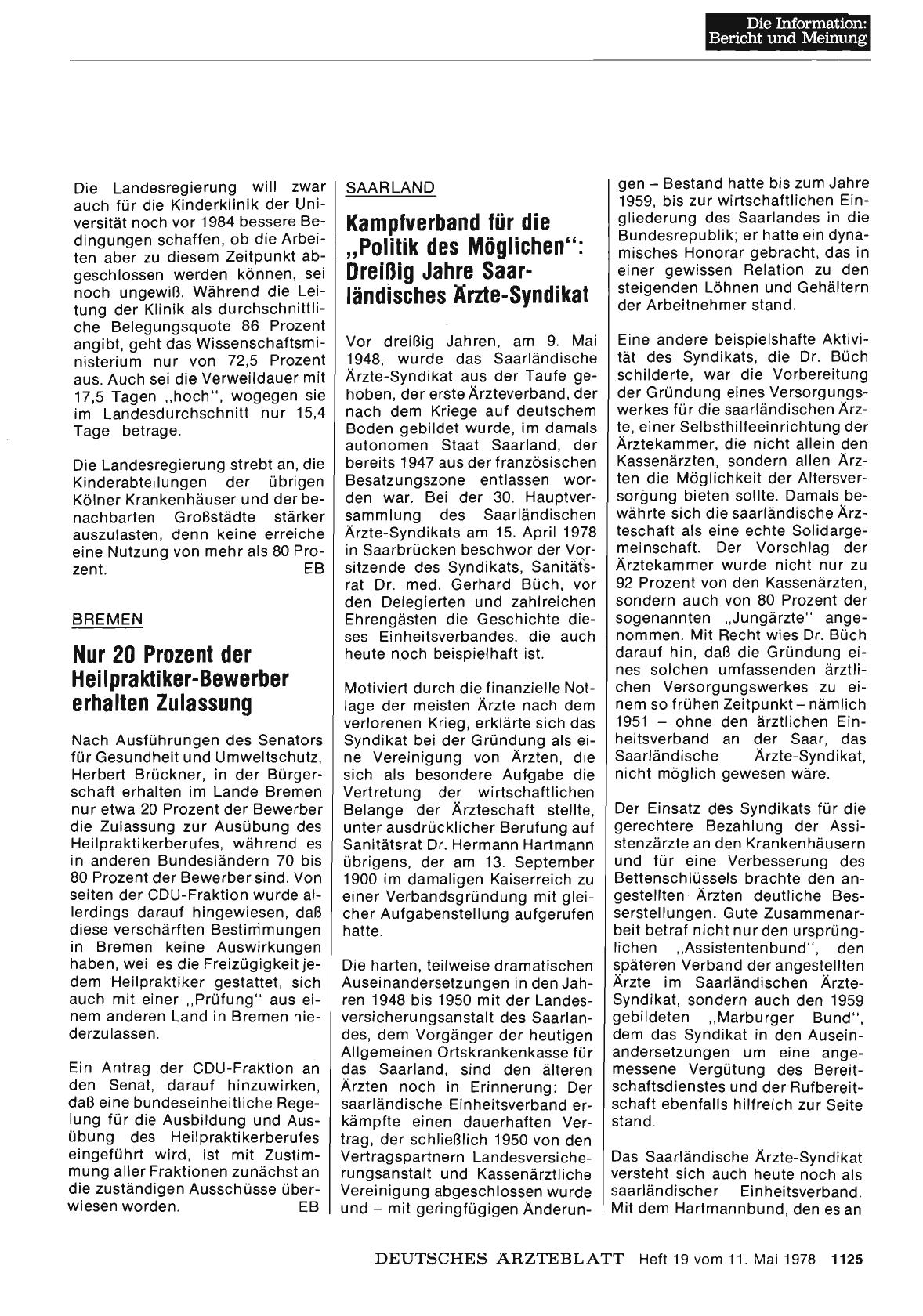 Vorschauseite 1: Bremen: Nur 20 Prozent der Heilpraktiker-Bewerber erhalten Zulassung
