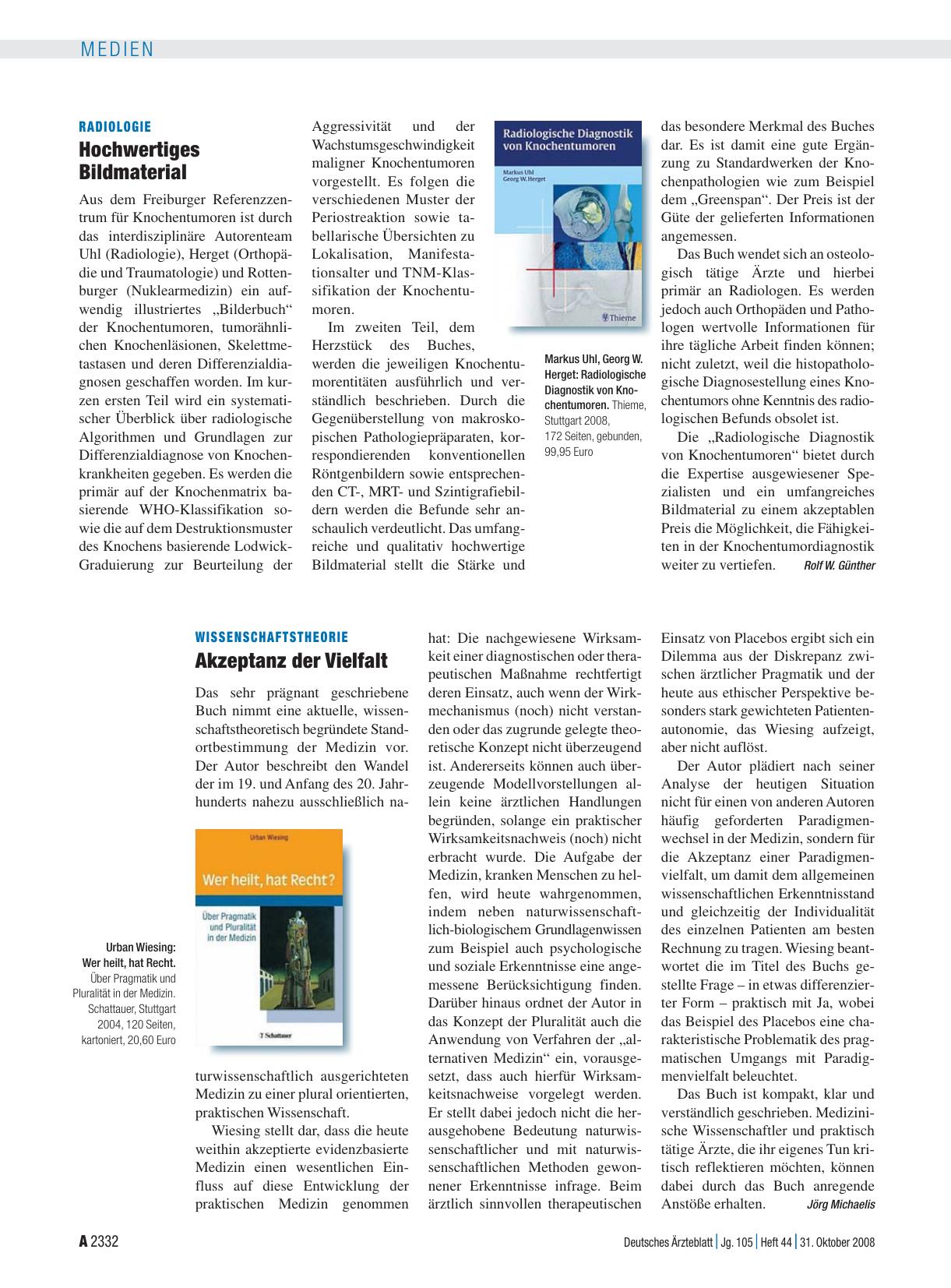 Vorschauseite 1: Wissenschaftstheorie: Akzeptanz der Vielfalt