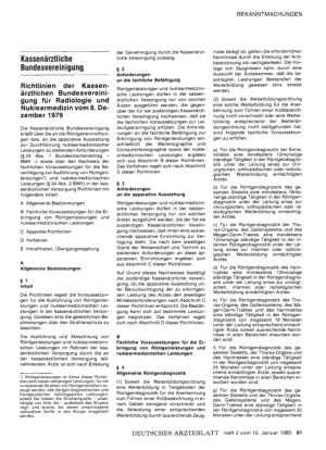 Vorschauseite 1: Kassenärztliche Bundesvereinigung