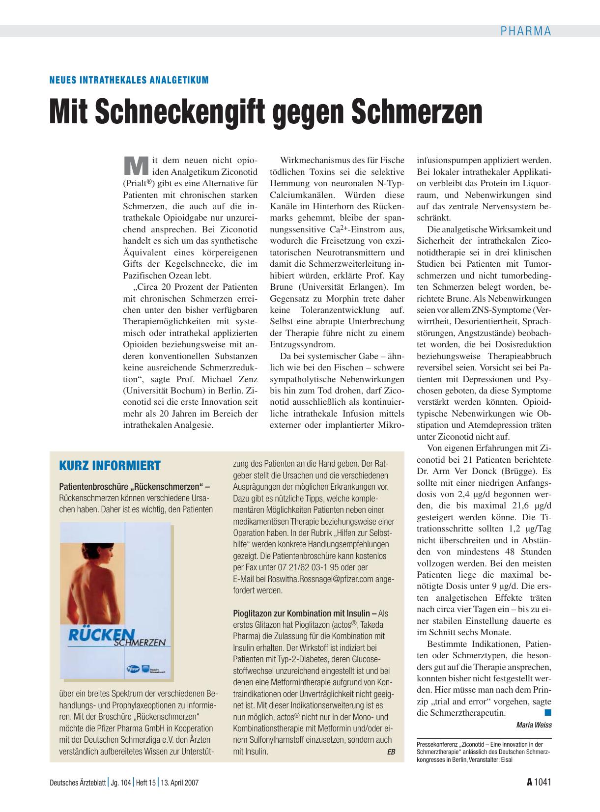 Vorschauseite 1: KURZ INFORMIERT