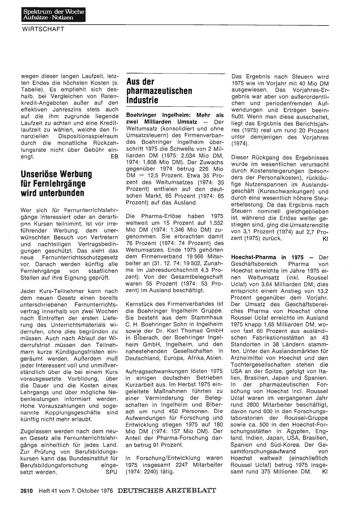 Vorschauseite 1: Unseriöse Werbung für Fernlehrgänge wird unterbunden