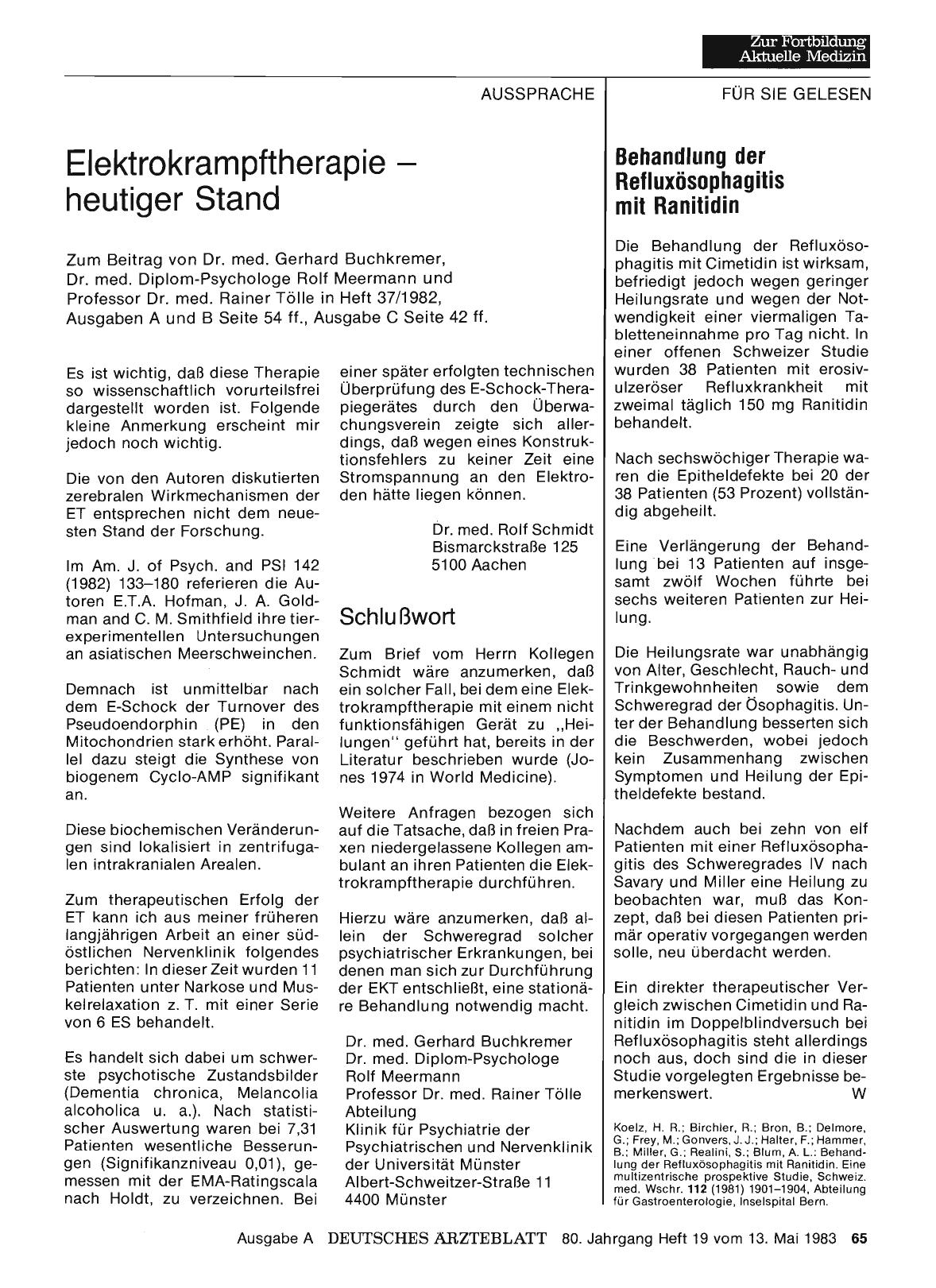 Vorschauseite 1: Schlußwort