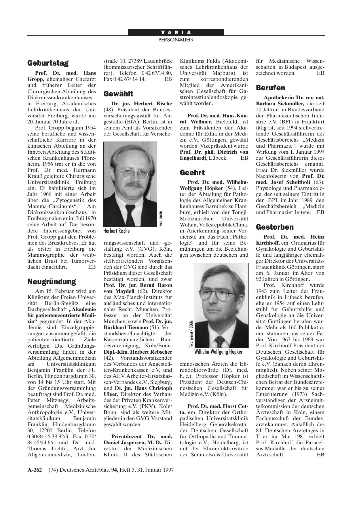 Vorschauseite 1: Gestorben