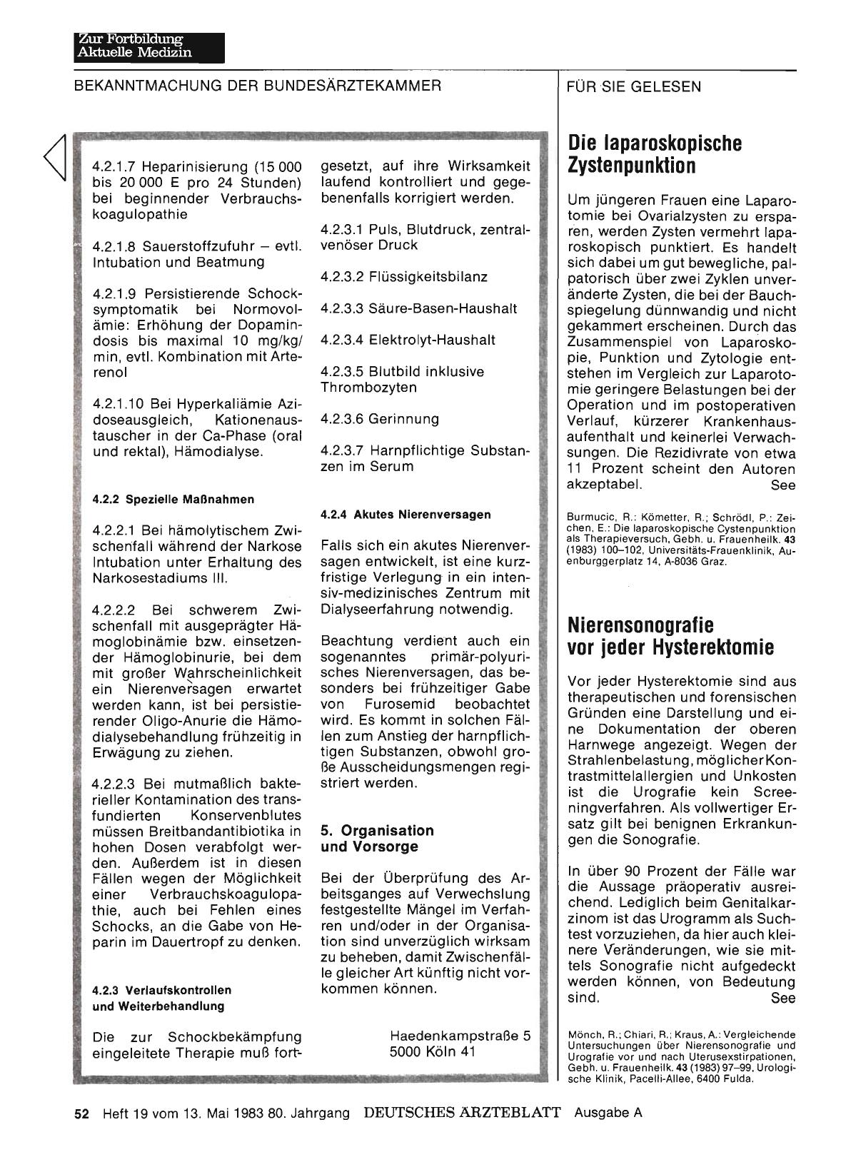 Vorschauseite 1: Die laparoskopische Zystenpunktion