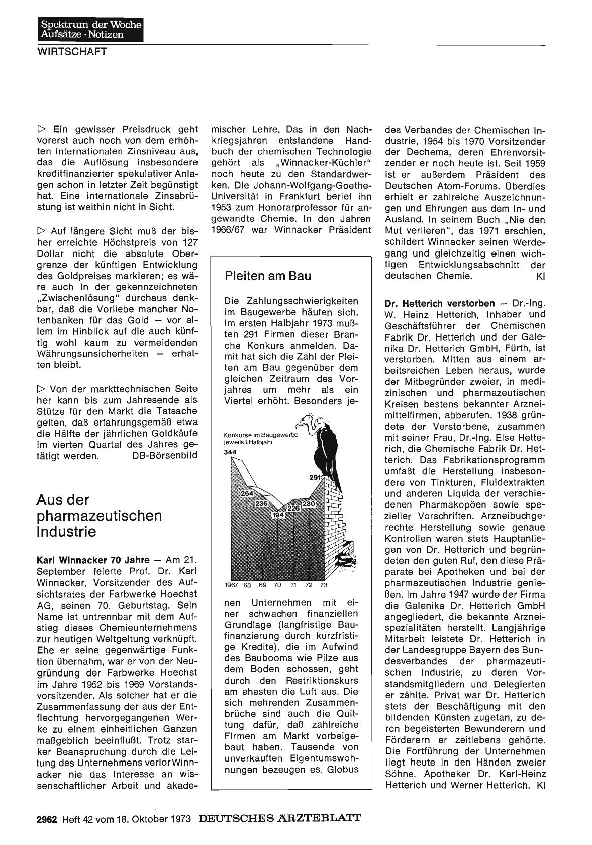Vorschauseite 1: Pleiten am Bau