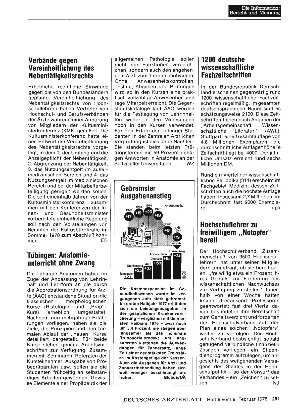 Vorschauseite 1: Hochschullehrer zu freiwilligem „Notopfer“ bereit
