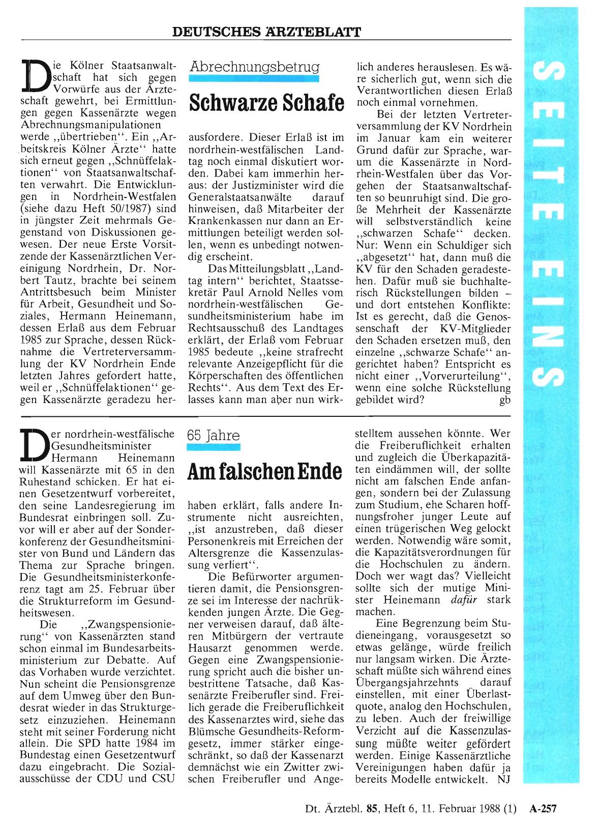 Vorschauseite 1: Abrechnungsbetrug: Schwarze Schafe