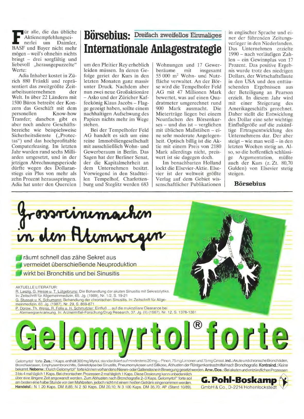Vorschauseite 1: Börsebius: Internationale Anlagestrategie