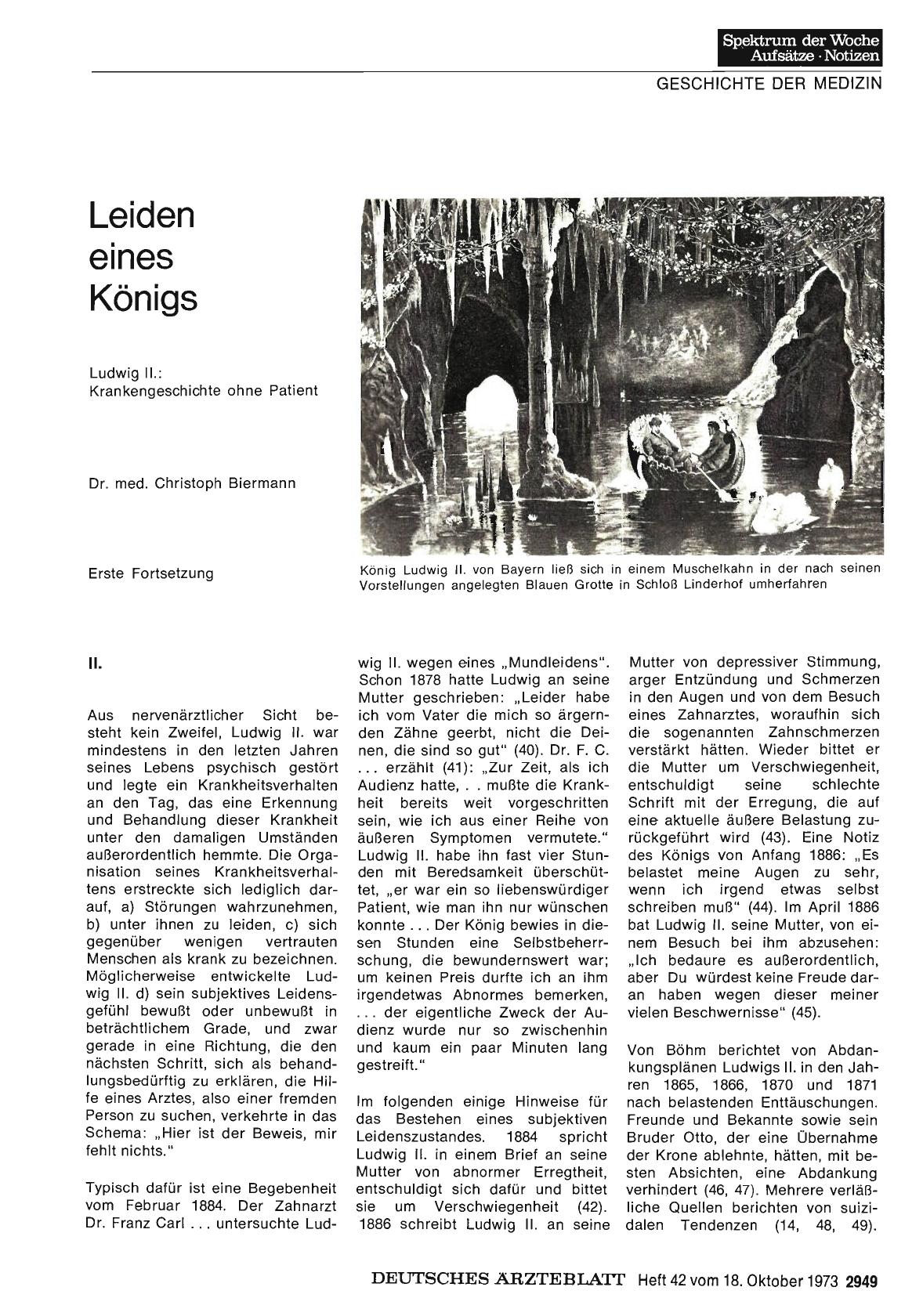 Vorschauseite 1: Leiden eines Königs