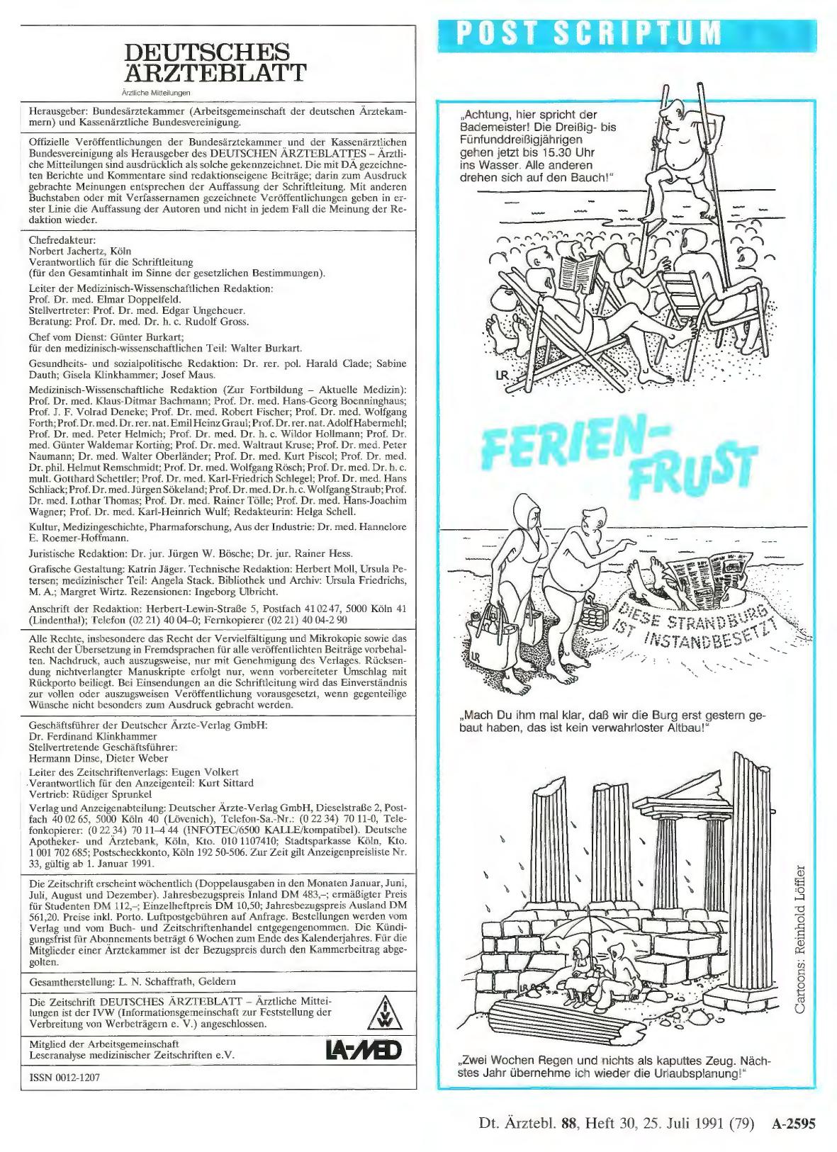 Vorschauseite 1: Ferien-Frust