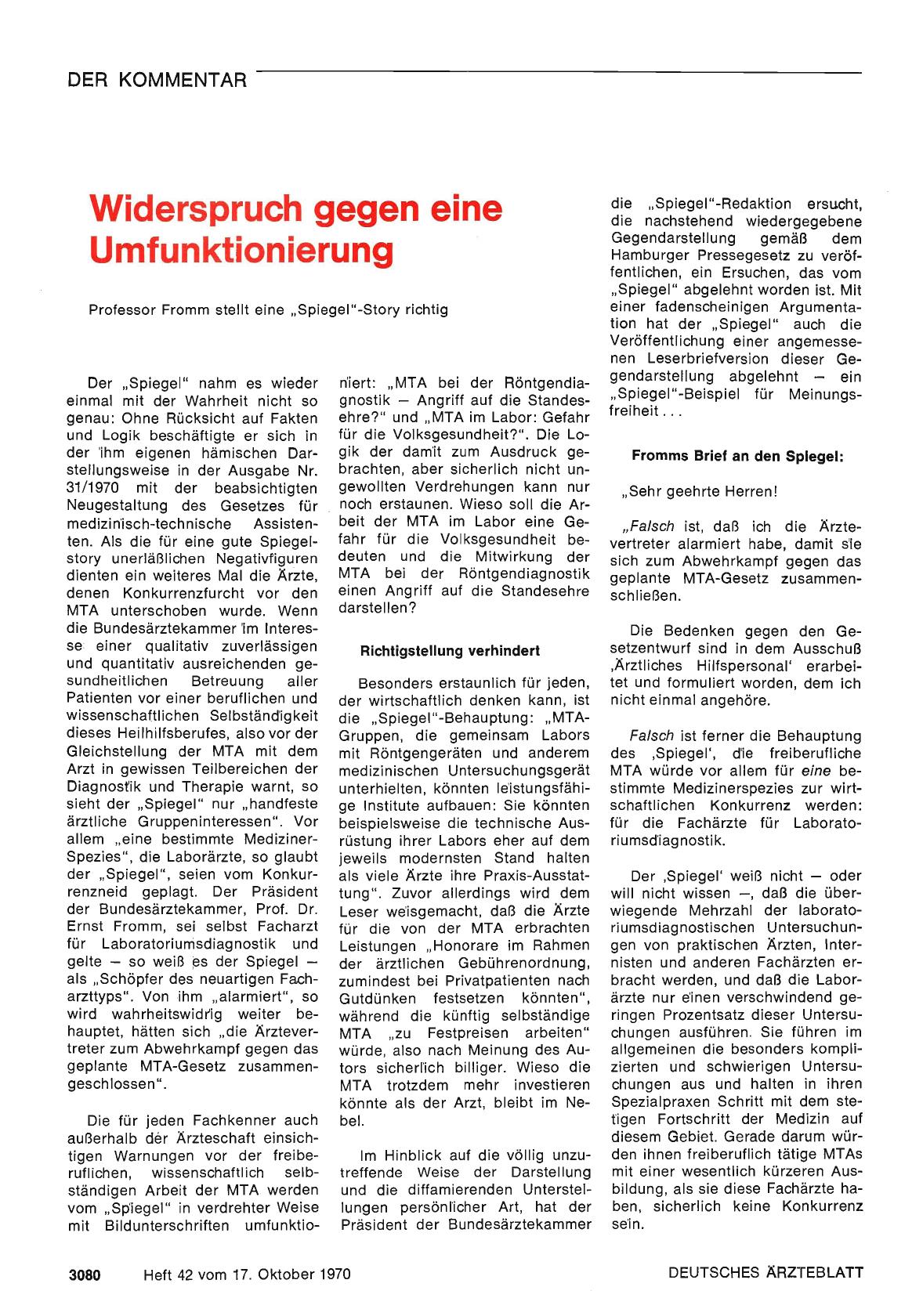 Vorschauseite 1: Widerspruch gegen eine Umfunktionierung