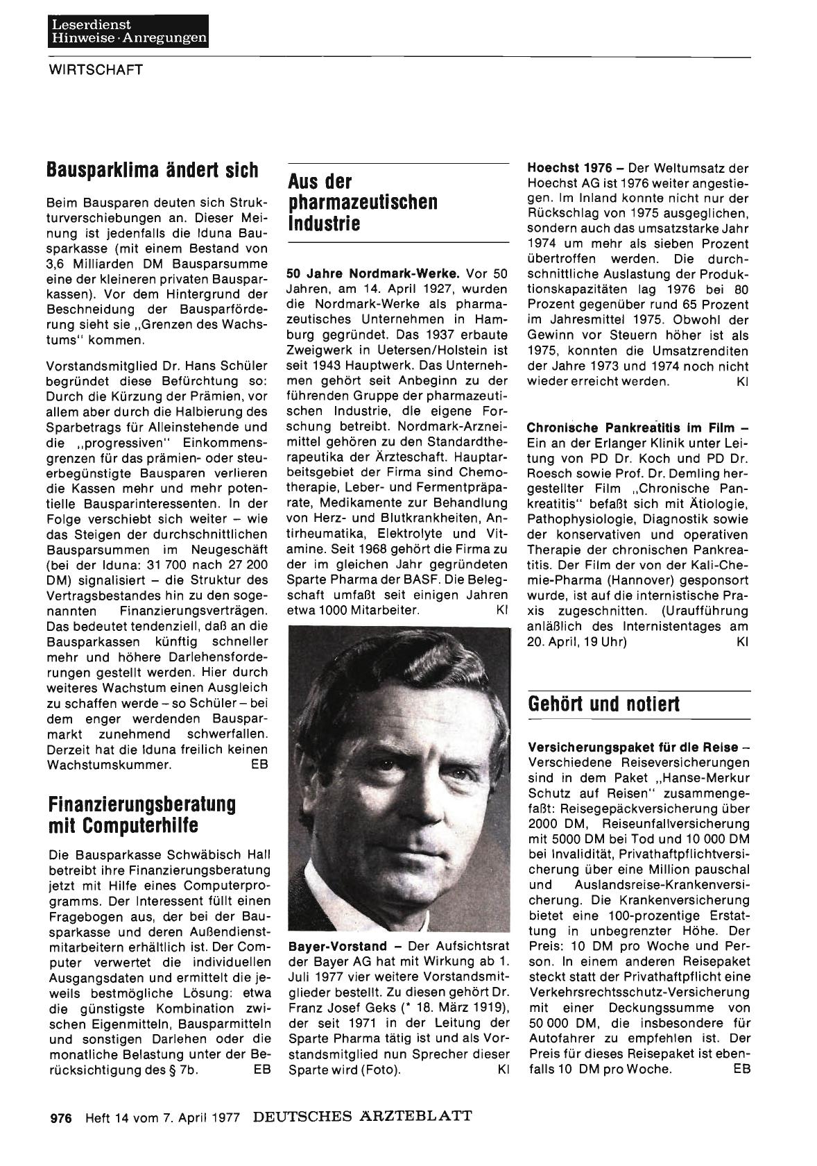 Vorschauseite 1: Bausparklima ändert sich