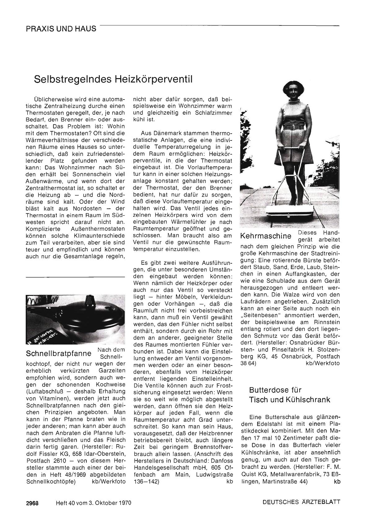 Vorschauseite 1: Selbstregelndes Heizkörperventil