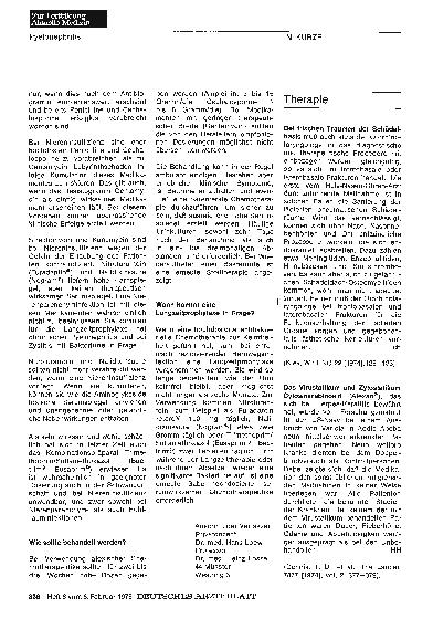 Vorschauseite 1: Therapie