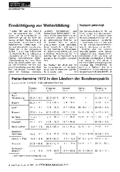 Vorschauseite 1: Tagegeld genehmigt