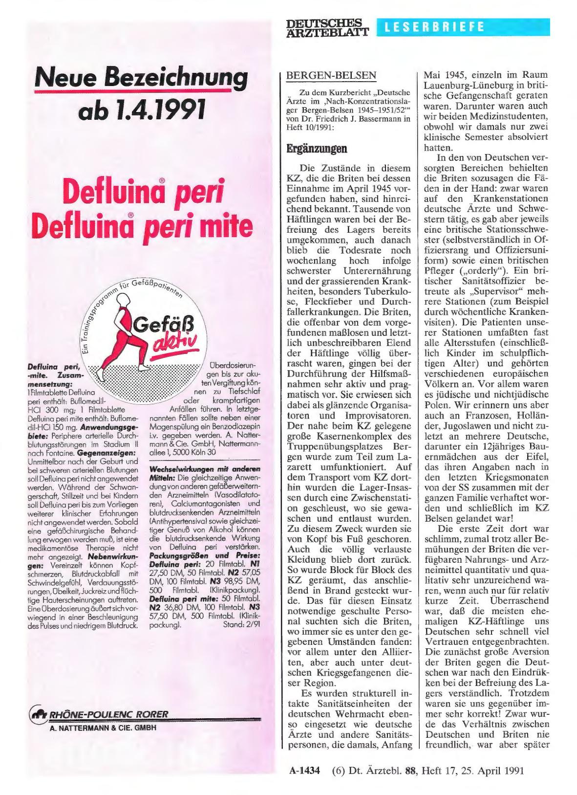 Vorschauseite 1: BERGEN-BELSEN: Ergänzungen