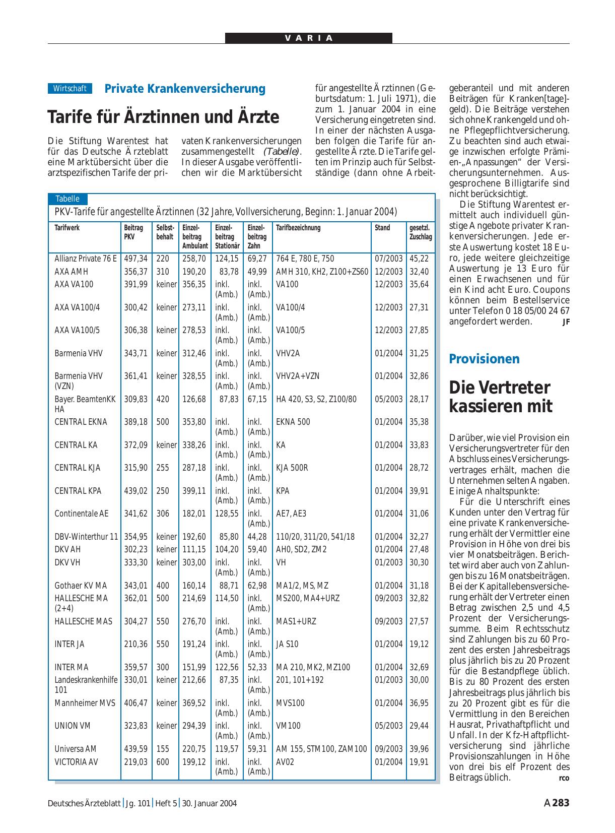 Vorschauseite 1: Provisionen: Die Vertreter kassieren mit