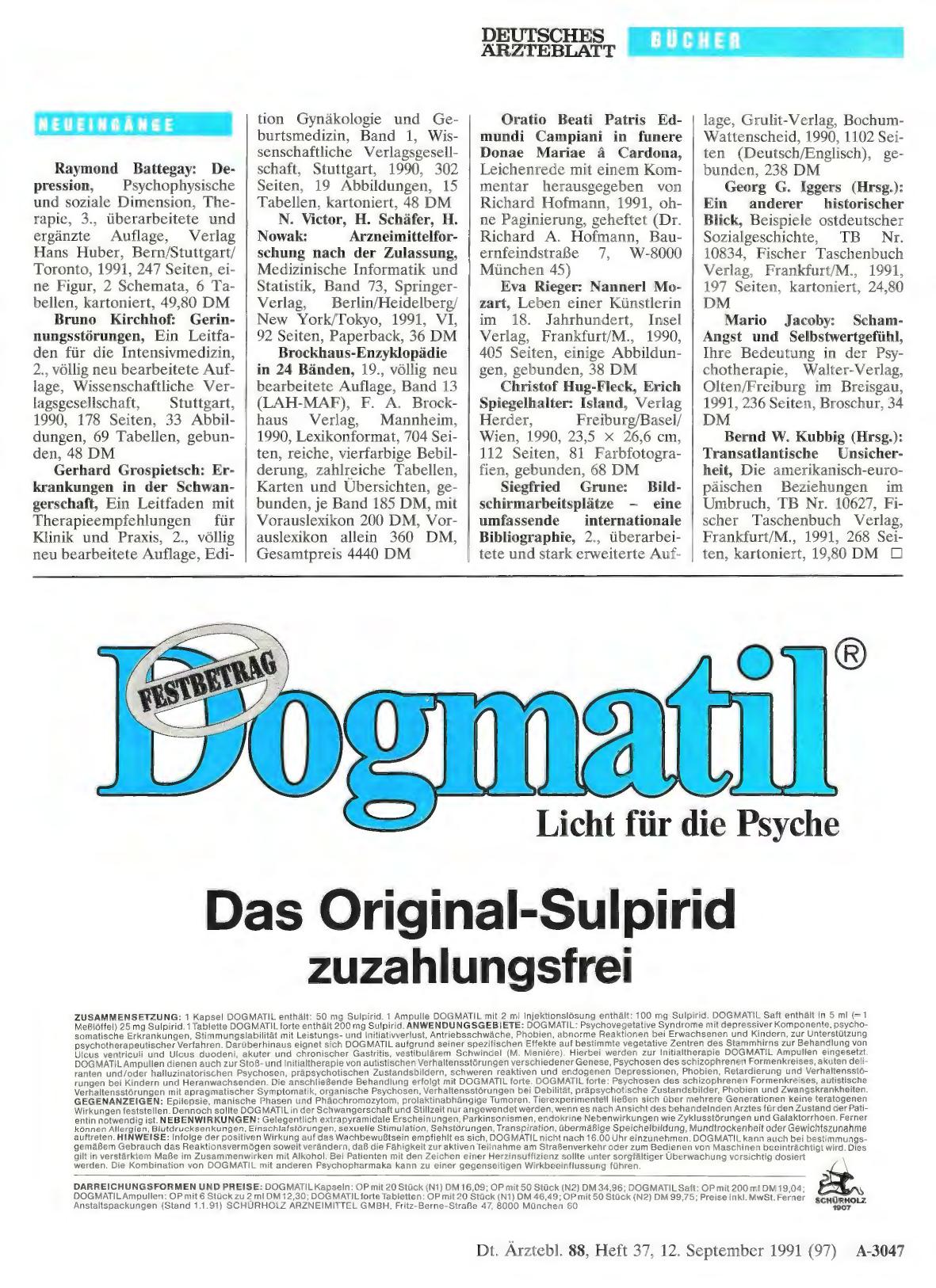 Vorschauseite 1: Neueingänge