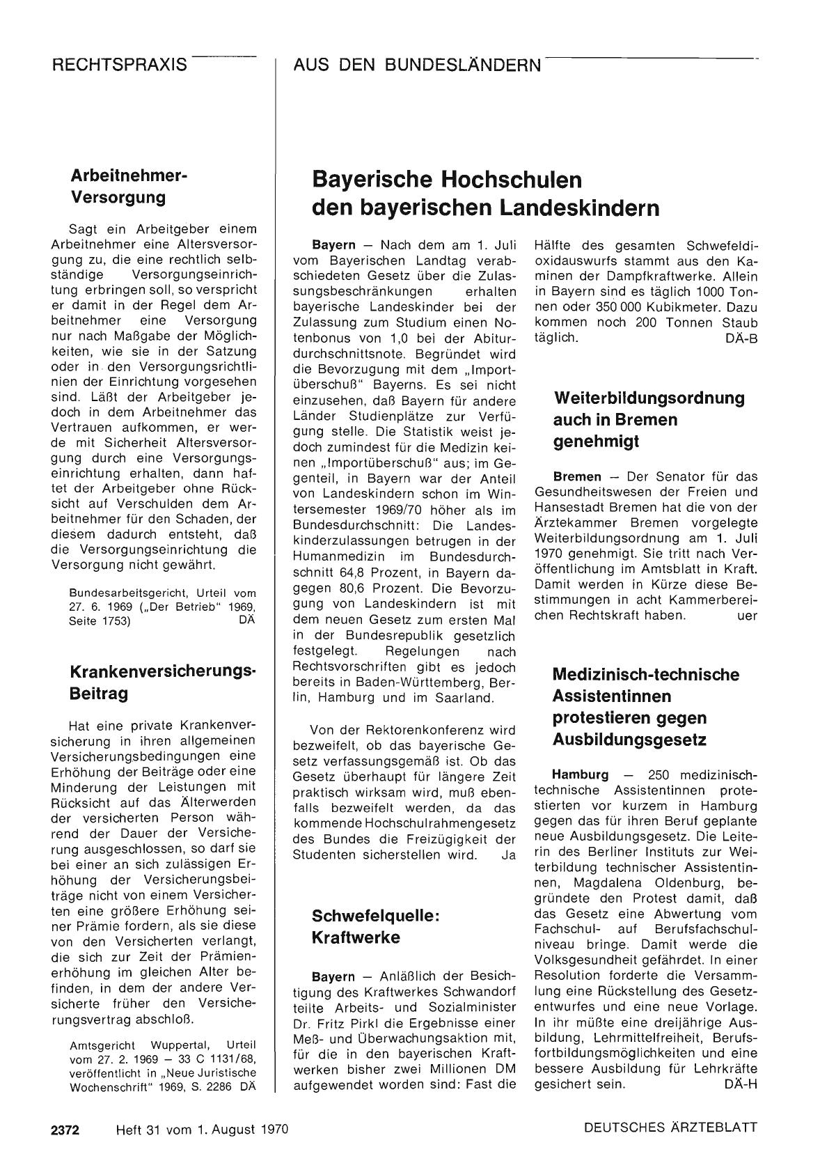 Vorschauseite 1: Medizinisch-technische Assistentinnen protestieren gegen Ausbildungsgesetz