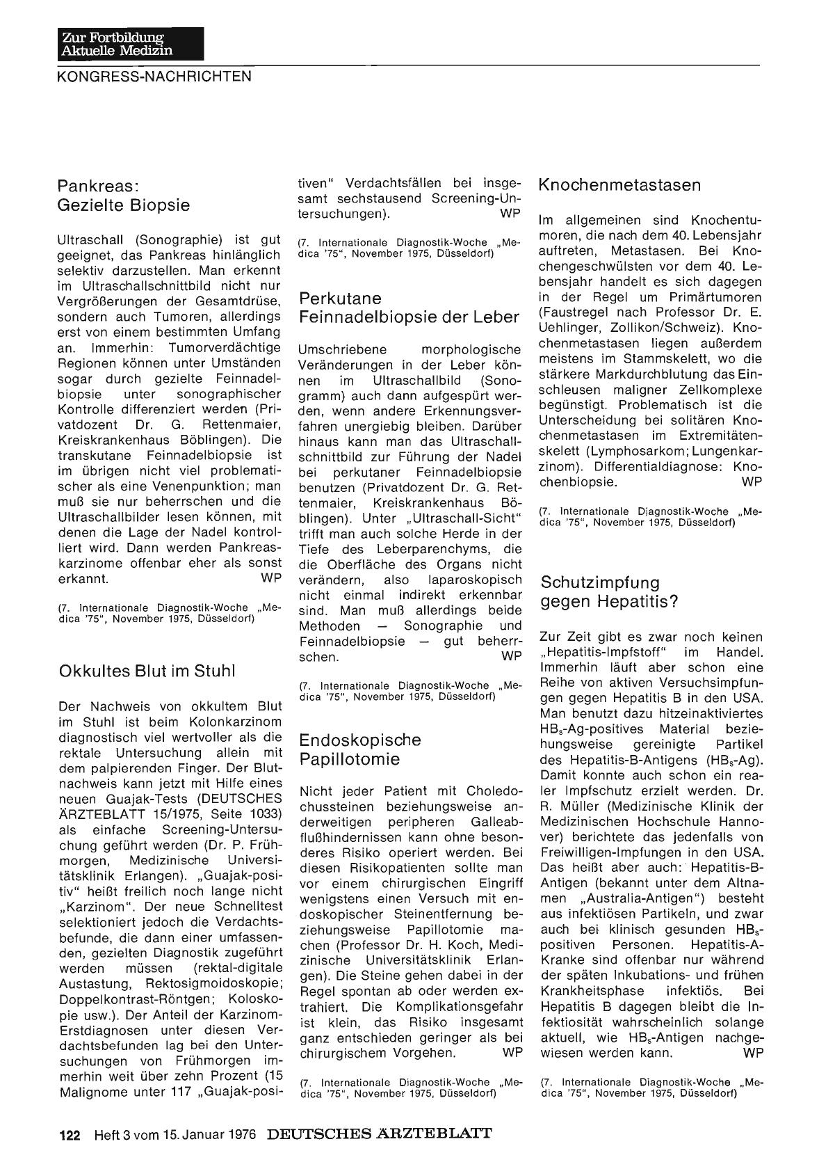 Vorschauseite 1: Pankreas: Gezielte Biopsie