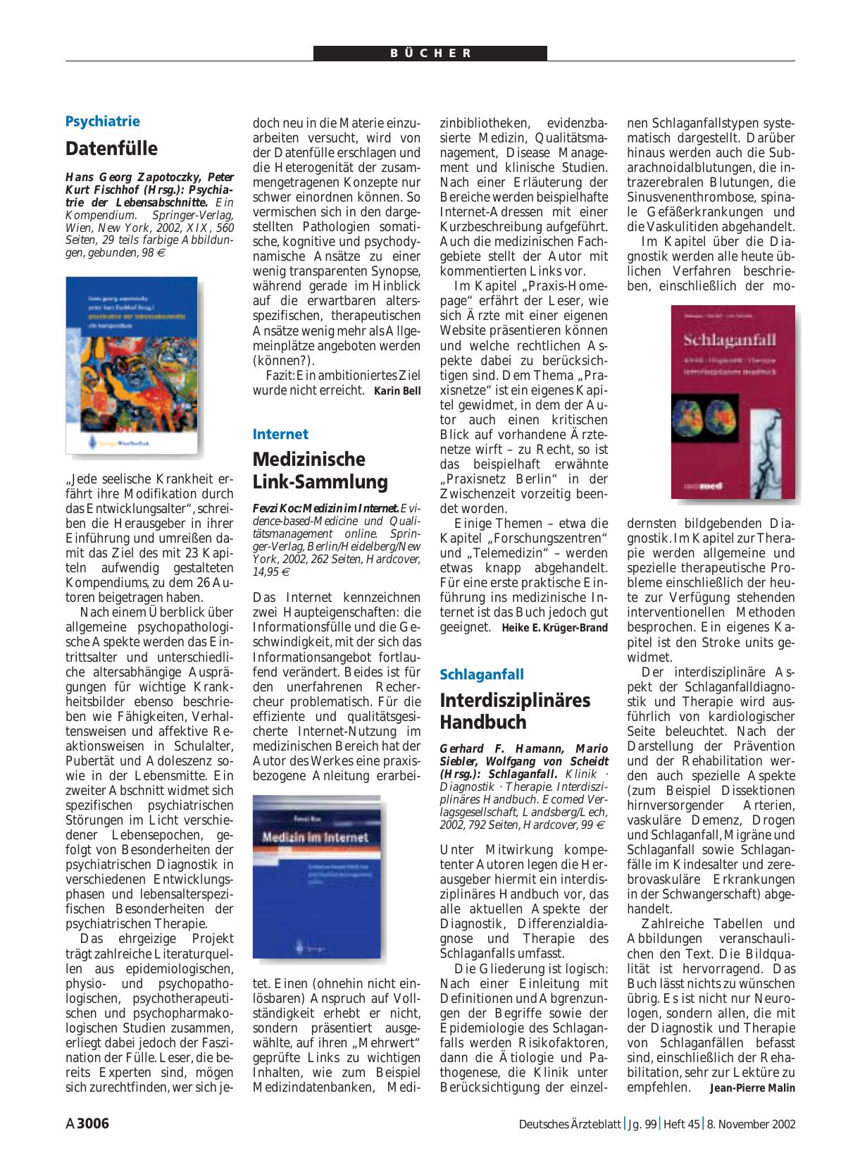 Vorschauseite 1: Schlaganfall