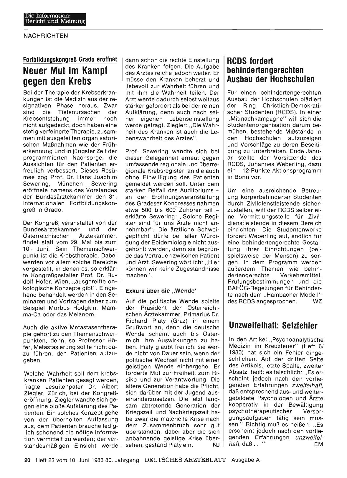 Vorschauseite 1: Unzweifelhaft: Setzfehler