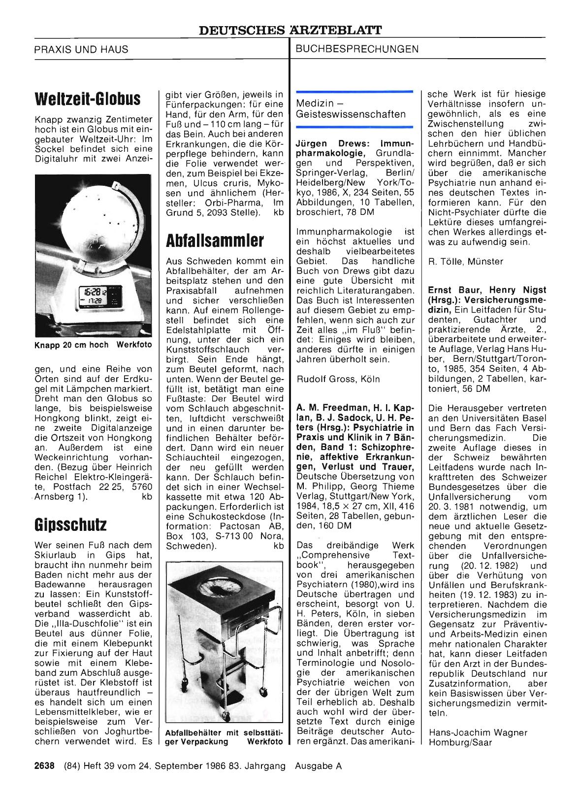 Vorschauseite 1: Weltzeit-Globus