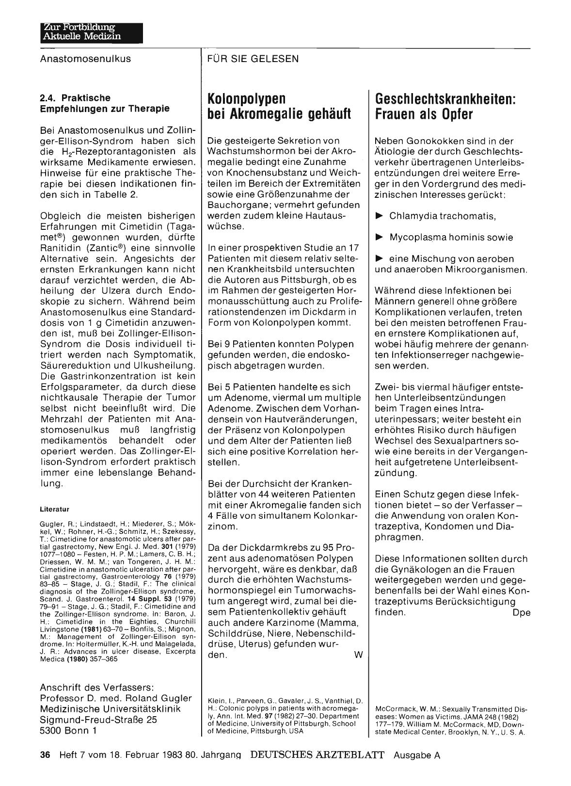 Vorschauseite 1: Geschlechtskrankheiten: Frauen als Opfer