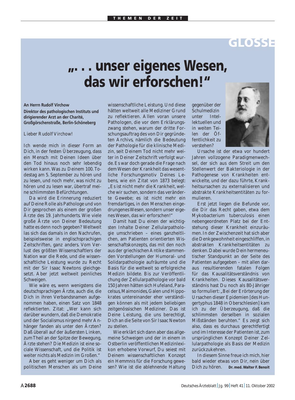 Vorschauseite 1: „. .. unser eigenes Wesen, das wir erforschen! “