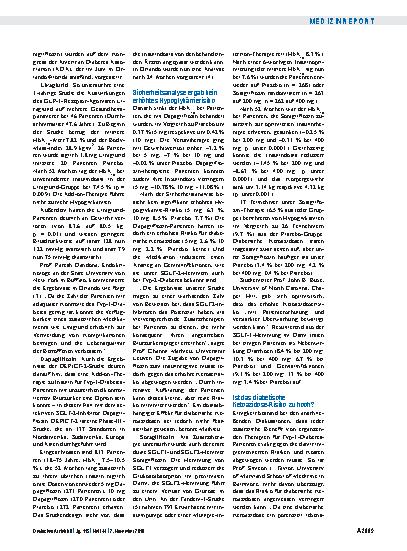 Vorschauseite 2: Diabetes mellitus Typ 1: Add-on-Therapie zu Insulin im Blick