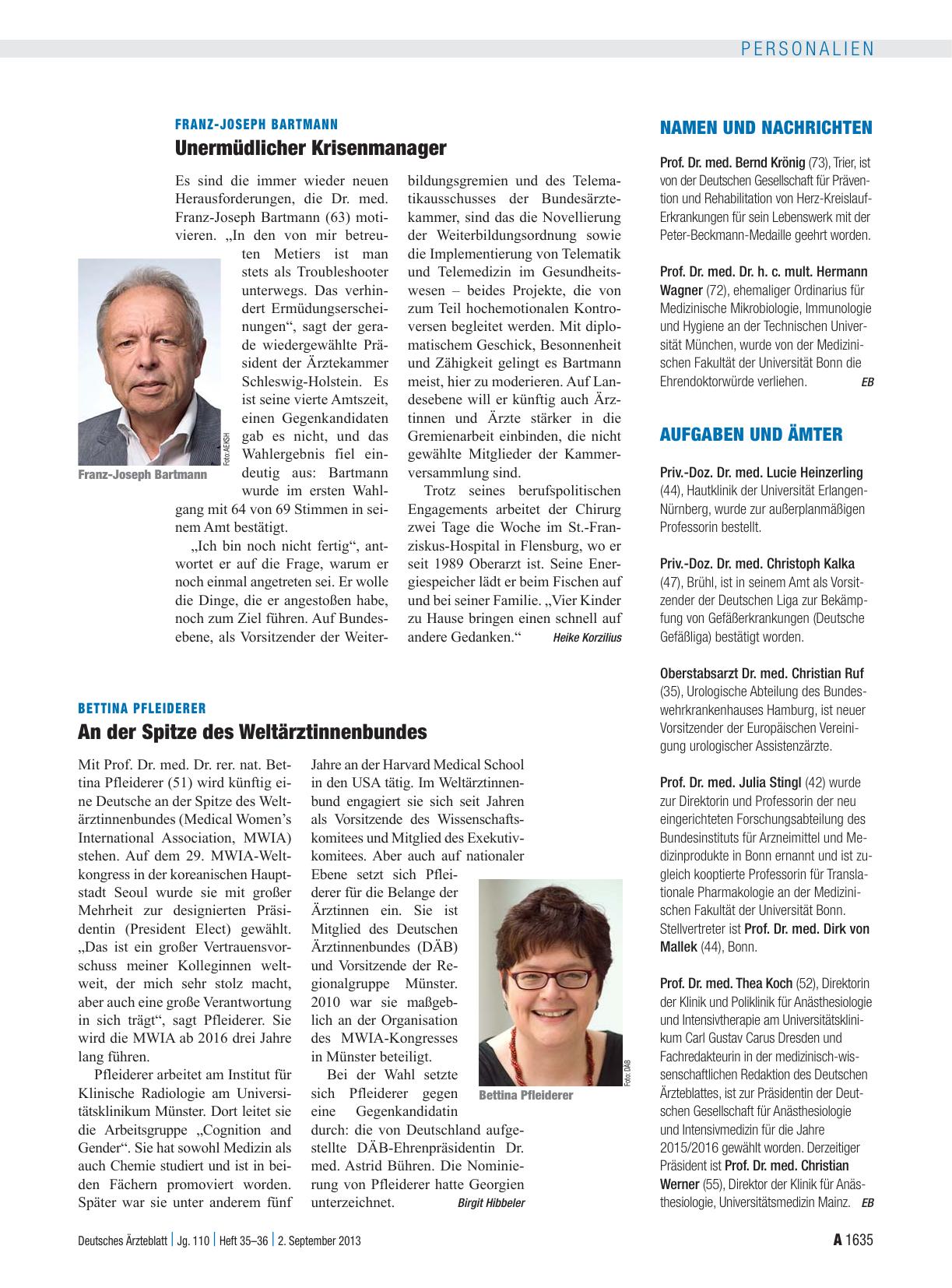 Vorschauseite 1: Aufgaben und Ämter
