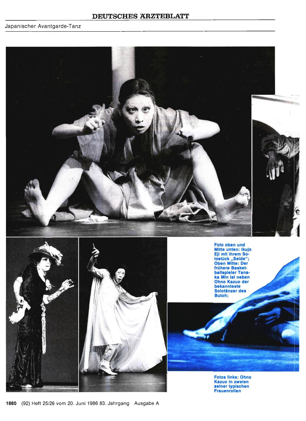 Vorschauseite 1: Butoh: Rebellion des Körpers