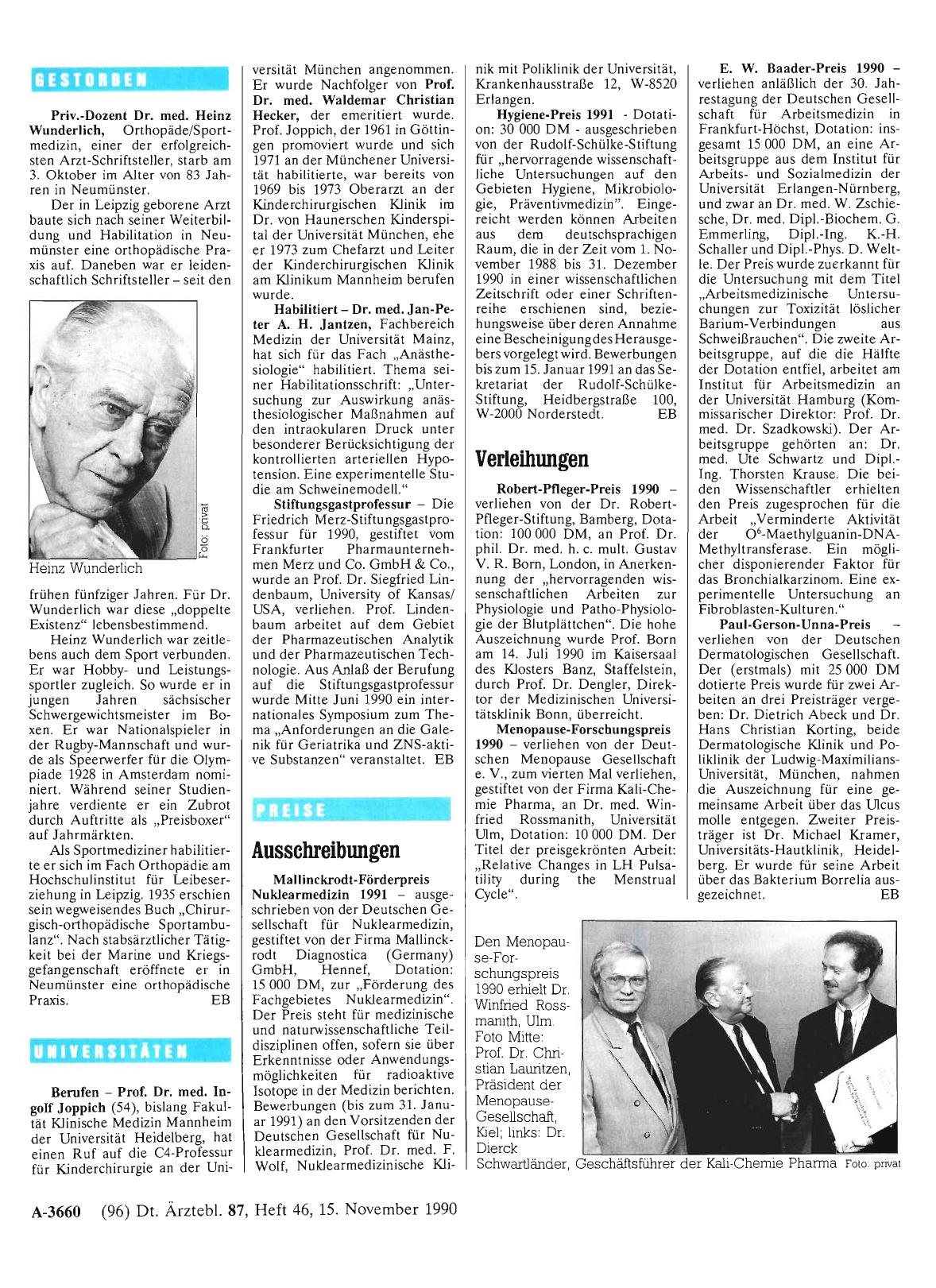 Vorschauseite 1: UNIVERSITÄTEN