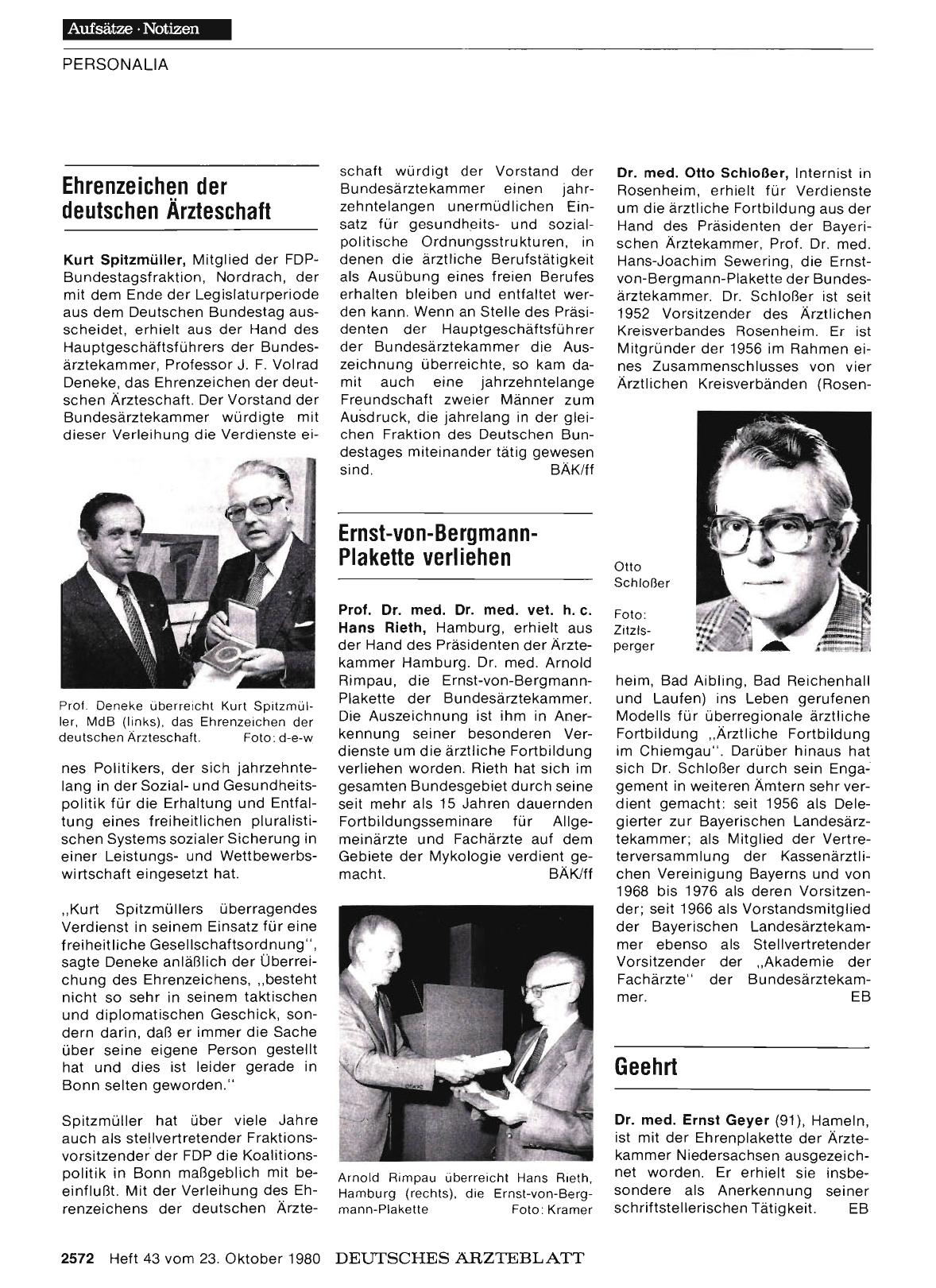 Vorschauseite 1: Geehrt