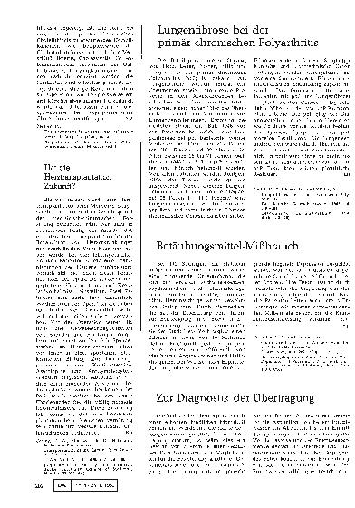 Vorschauseite 1: Hat die Herztransplantation Zukunft?