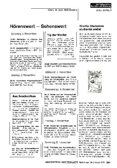 Vorschauseite 1: Hörenswert - Sehenswert