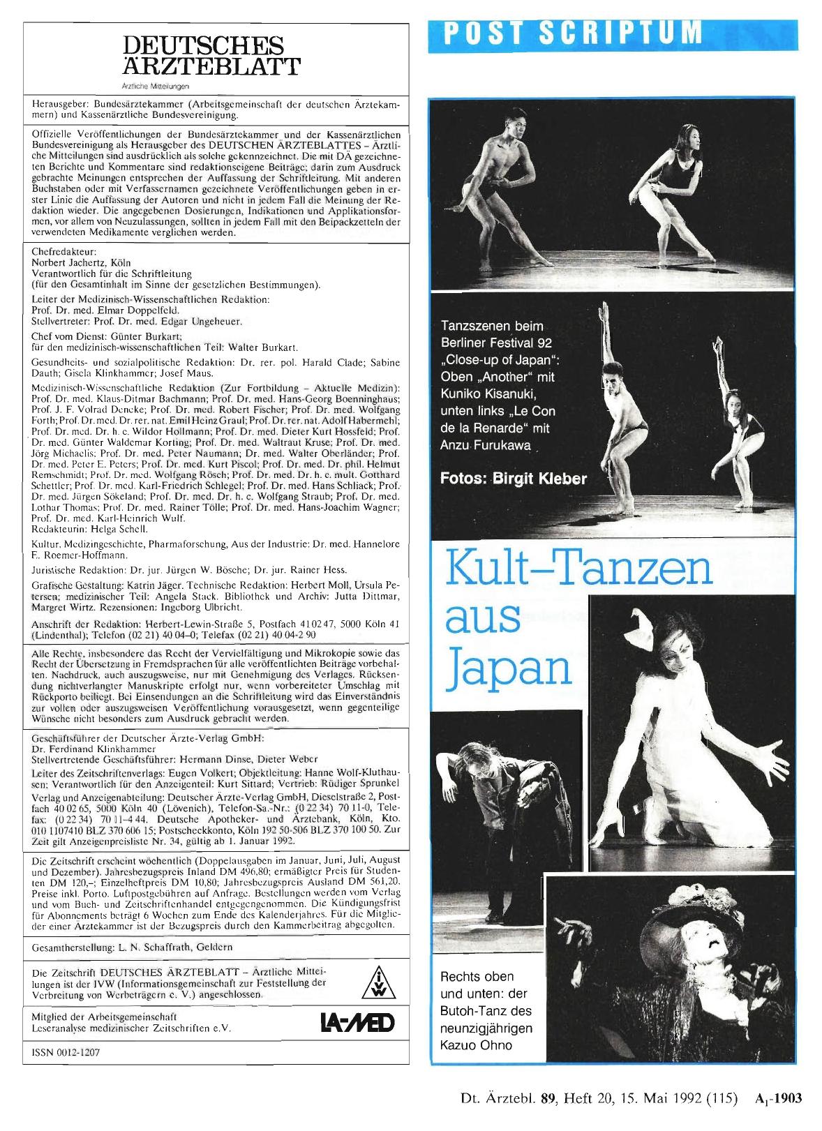Vorschauseite 1: Kult-Tanzen aus Japan