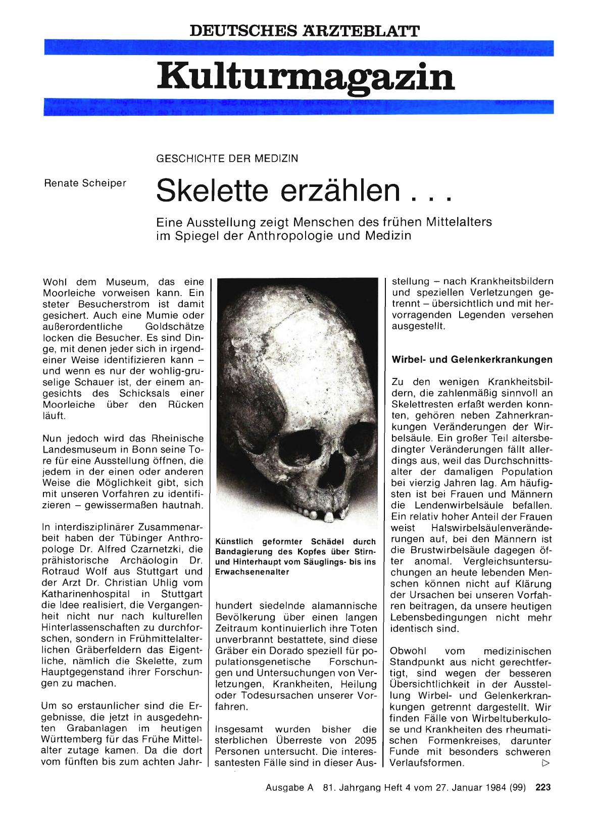 Vorschauseite 1: Skelette erzählen. ..